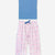 Denim Pink Plaid Floral