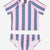 Navy Pink Stripe