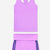 Lavender Navy Stripe