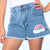 Denim Sequin Rainbow - NEW!