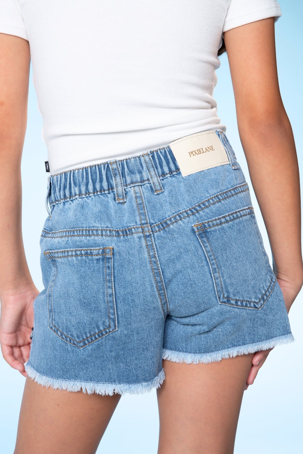 2 Pack Denim It Girl Set - Lt Denim Sequin  Butterfly - NEW!