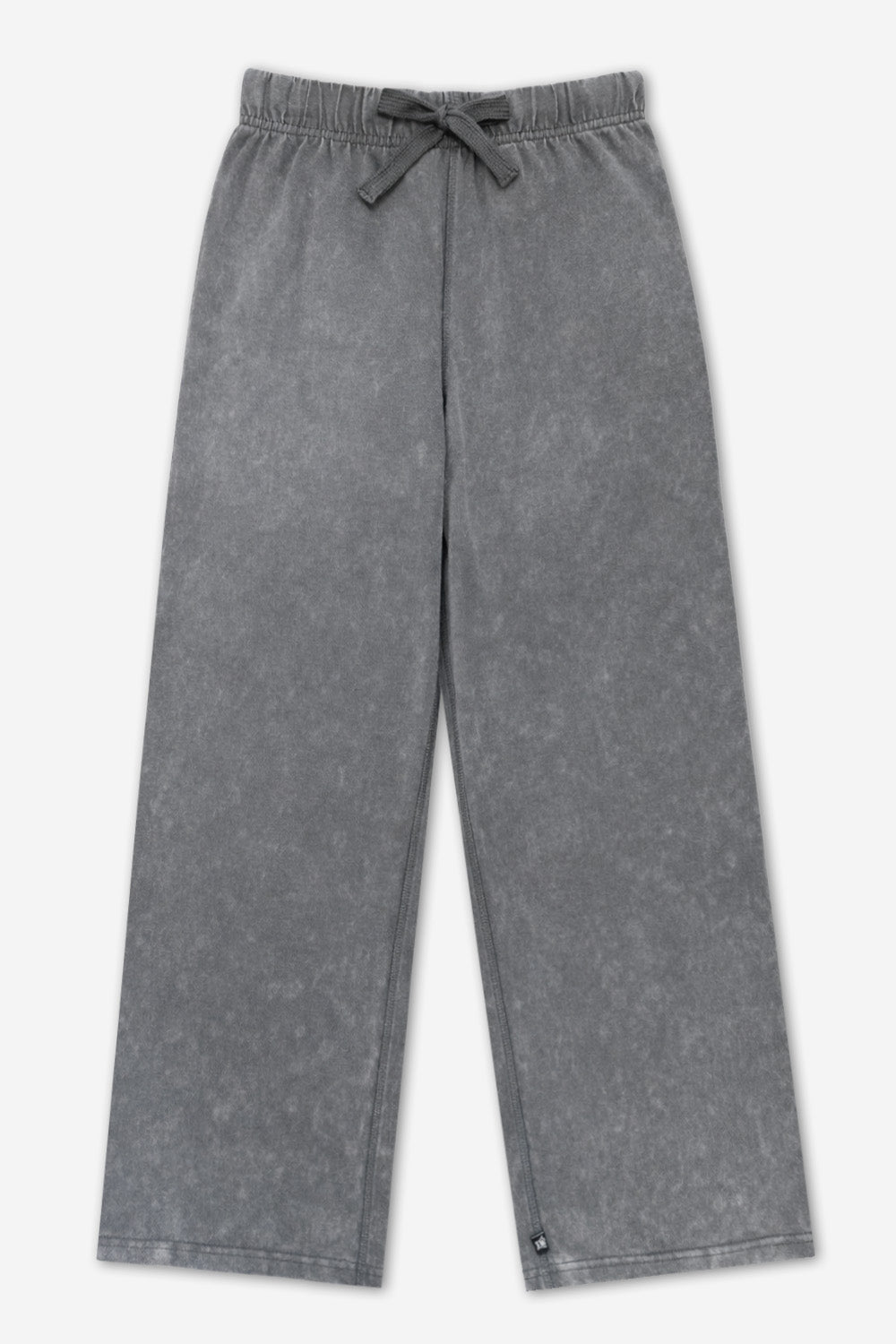 Vintage Washed Cotton Wide Leg Pant