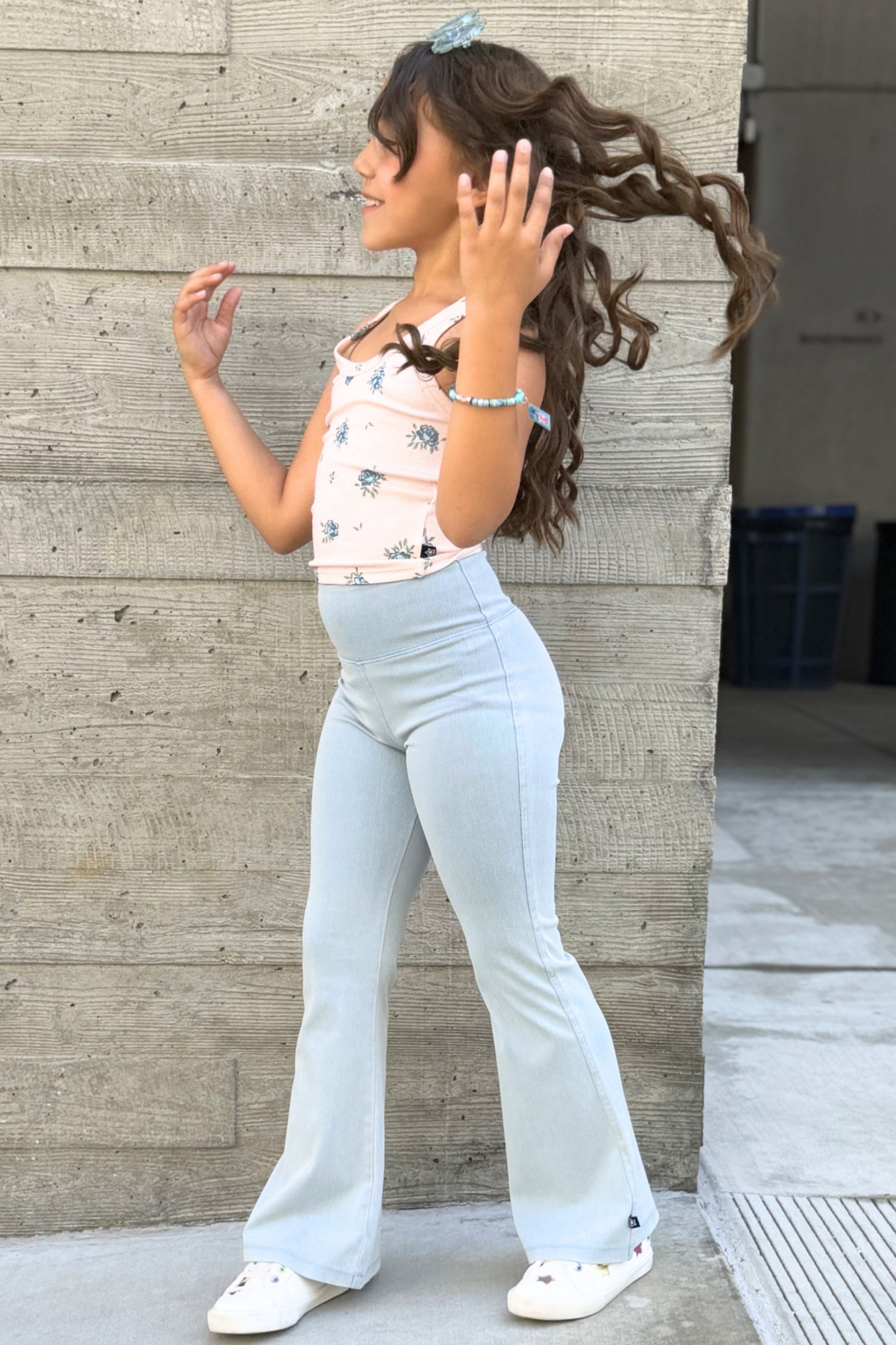 Super Stretch Soft Denim Flare Jegging