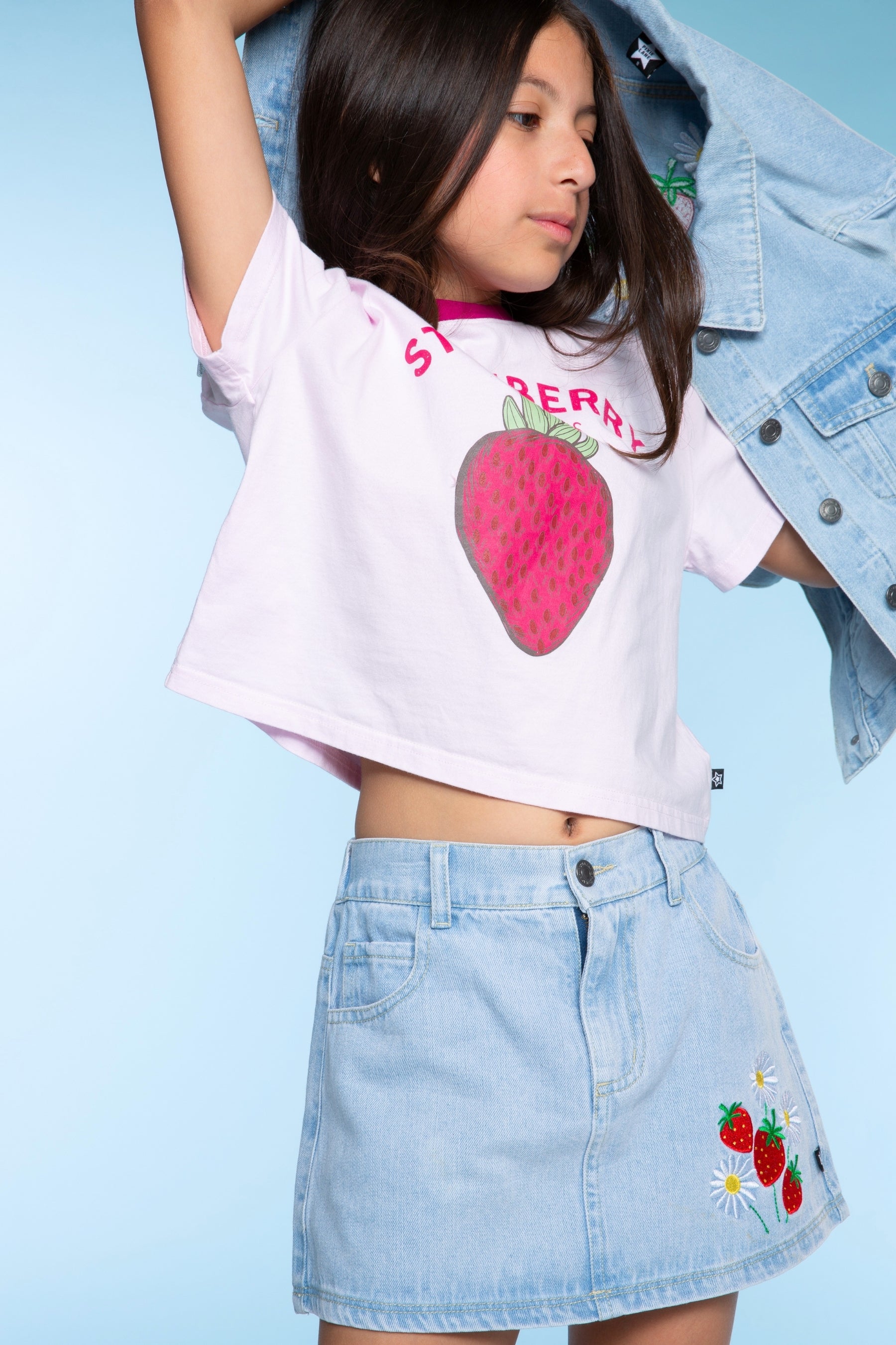 The Perfect Denim Jacket - Lt Denim Milkshake