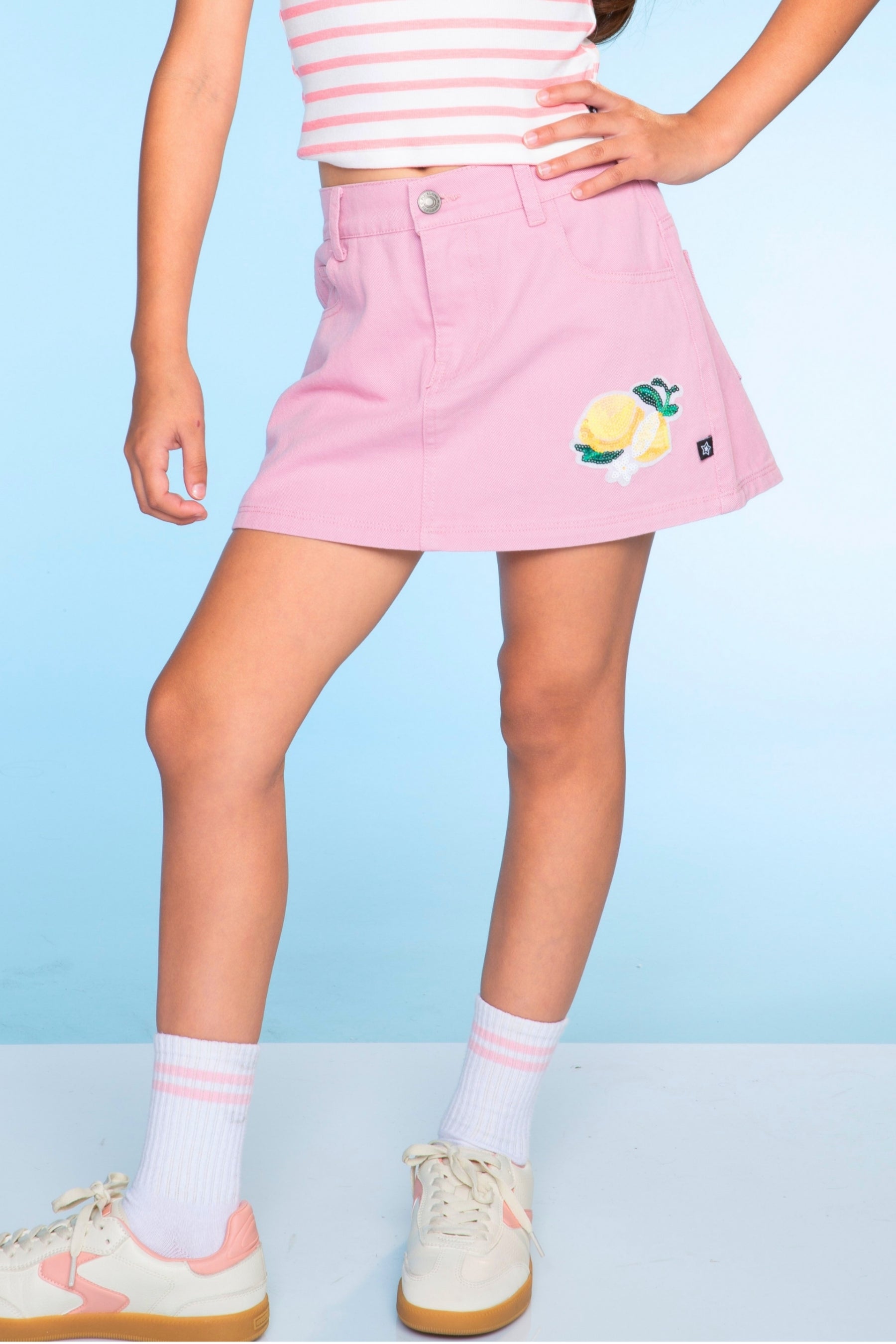 The Perfect Denim Skort