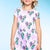 Lt Pink Rainbow Leopard Heart