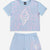 Lt Blue Pink Foil Ice Cream - NEW!