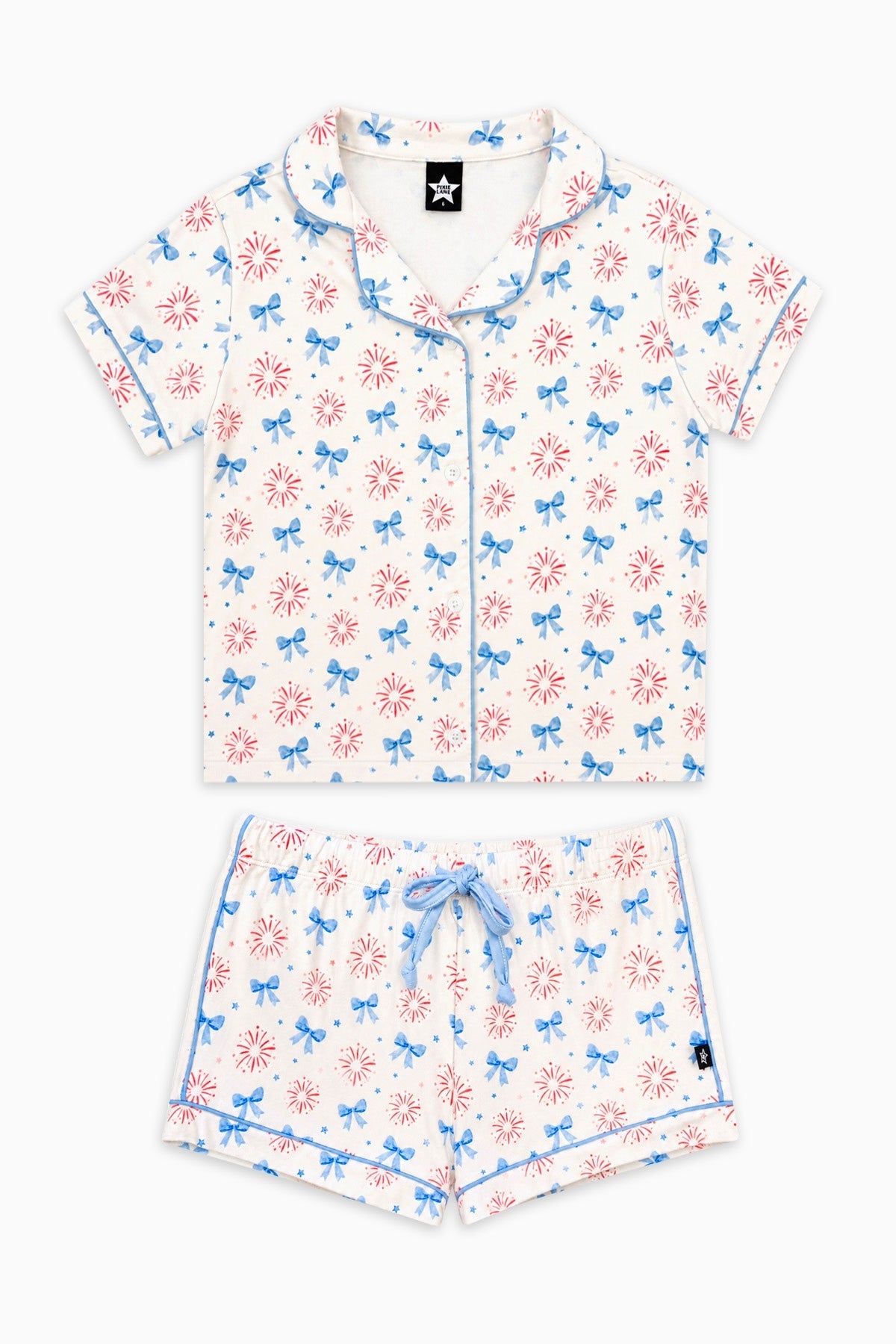 Short Sleeve Simply Soft Button Down Top & Short