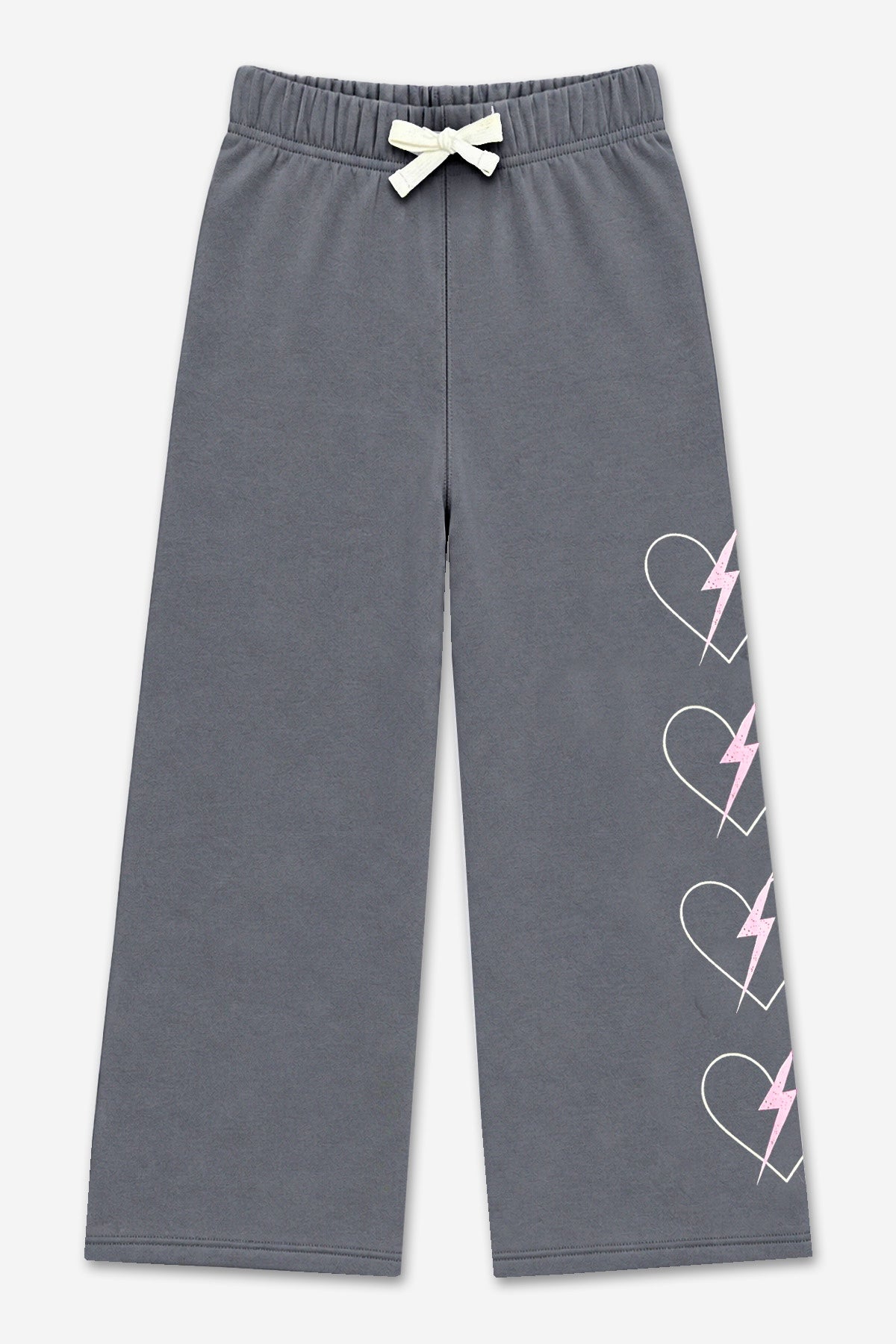 Cloud Soft French Terry Wide Leg Pant - Light Blue Butterfly - NEW!