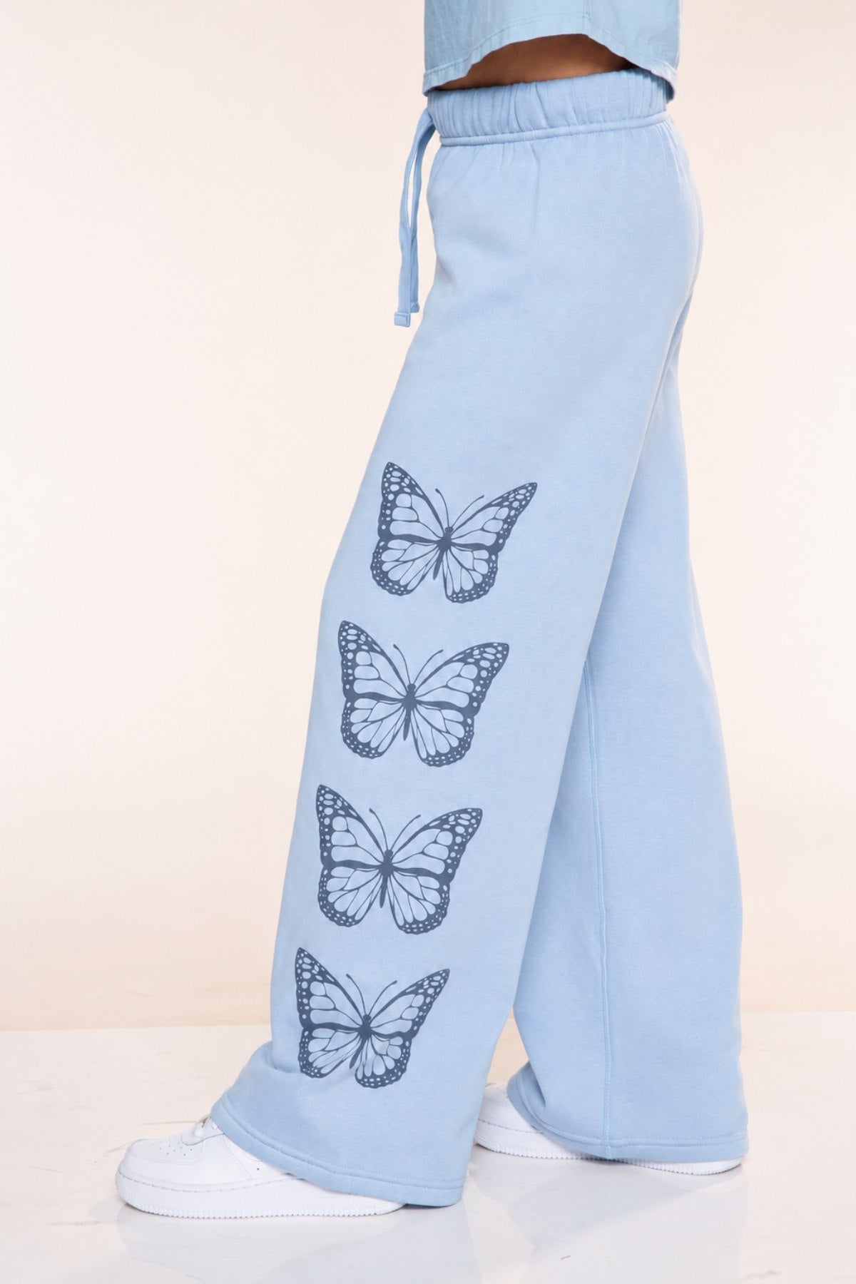 Cloud Soft French Terry Wide Leg Pant