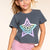 Charcoal Rainbow Star - NEW!