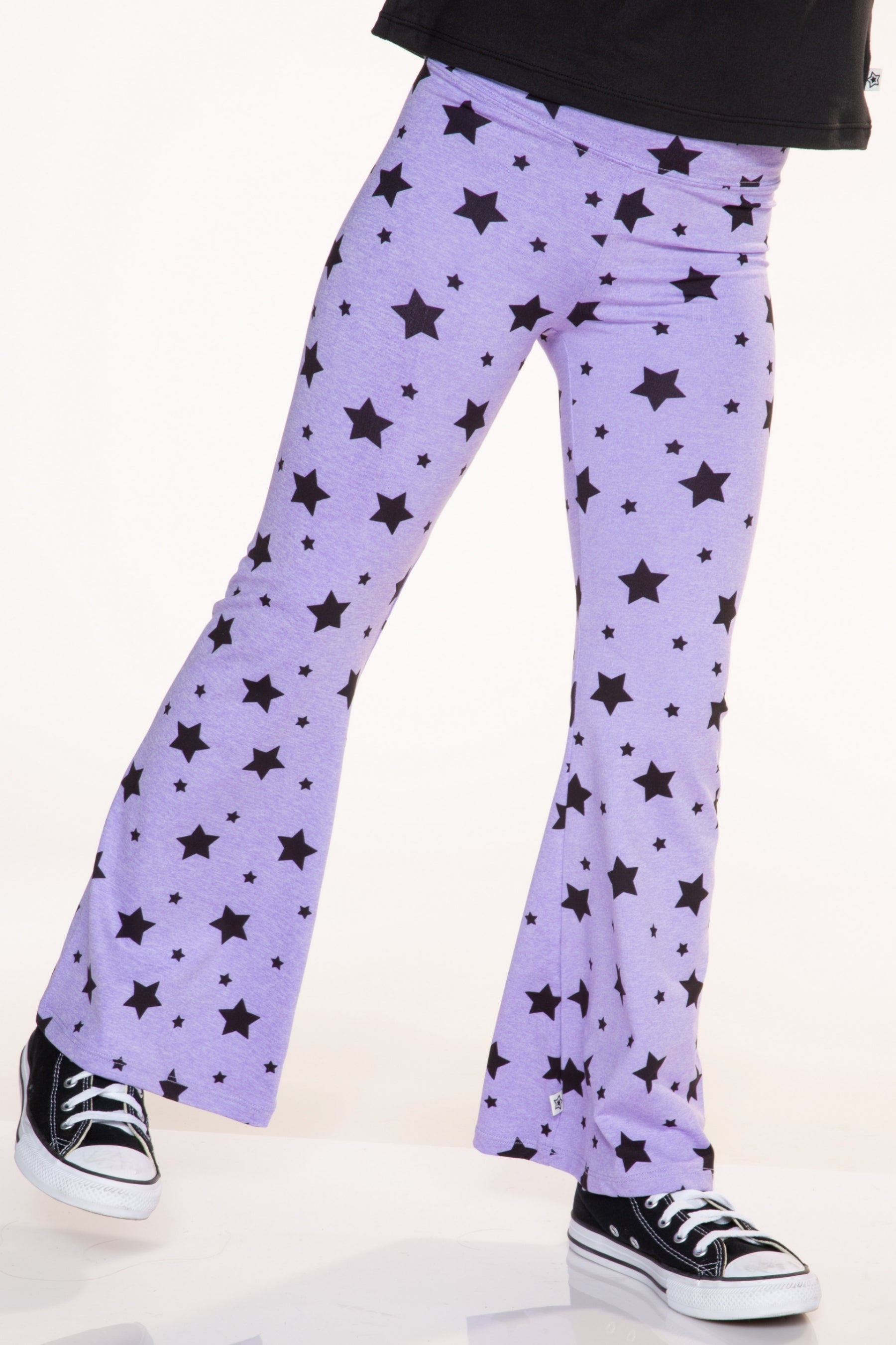 5-Pack Simply Soft Luxe Flare Legging - Black | Navy | Steel Stars | Neon Emojis | Burgundy Bow - NEW!