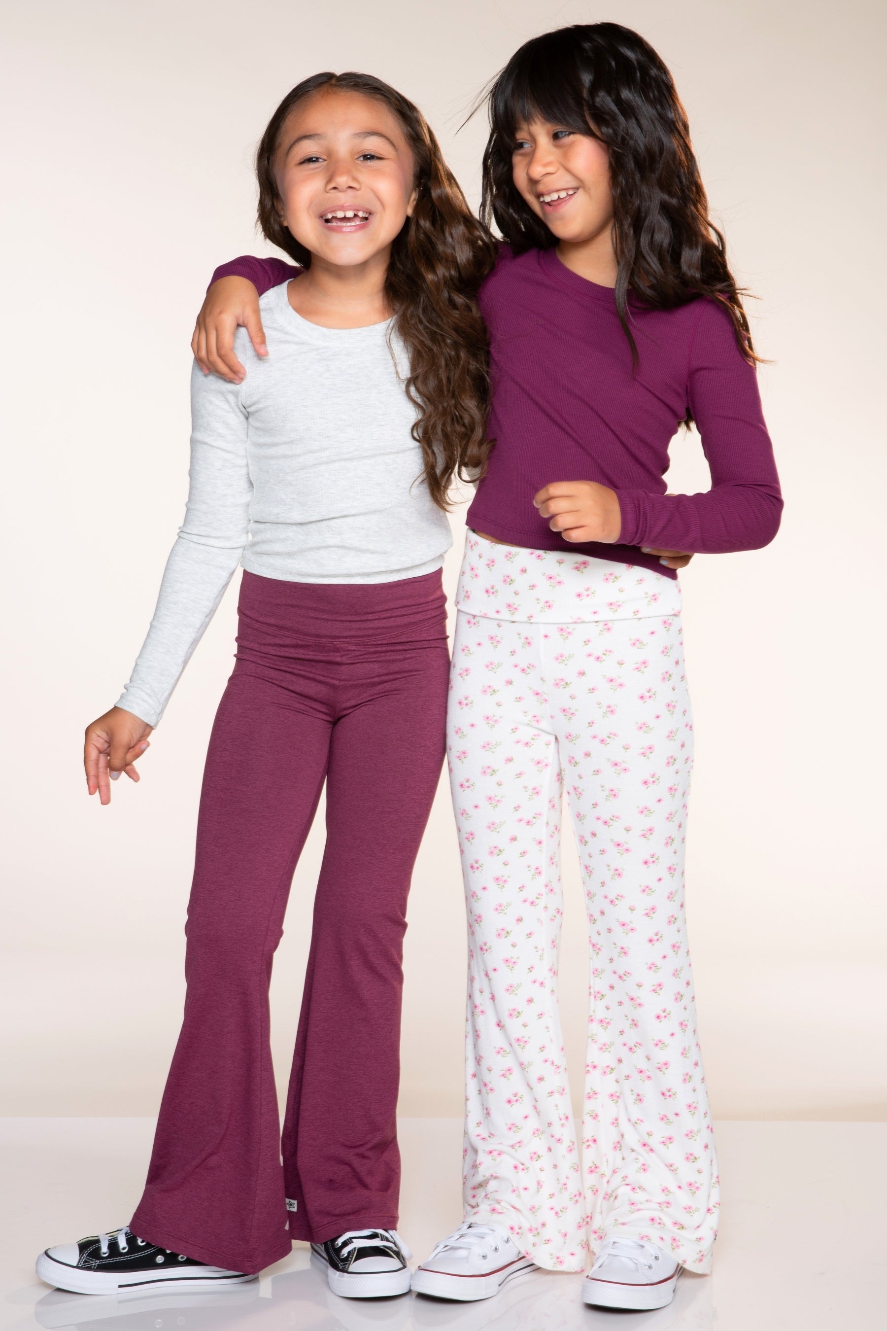 Simply Soft Luxe Flare Legging - Navy Heather Blue - NEW!