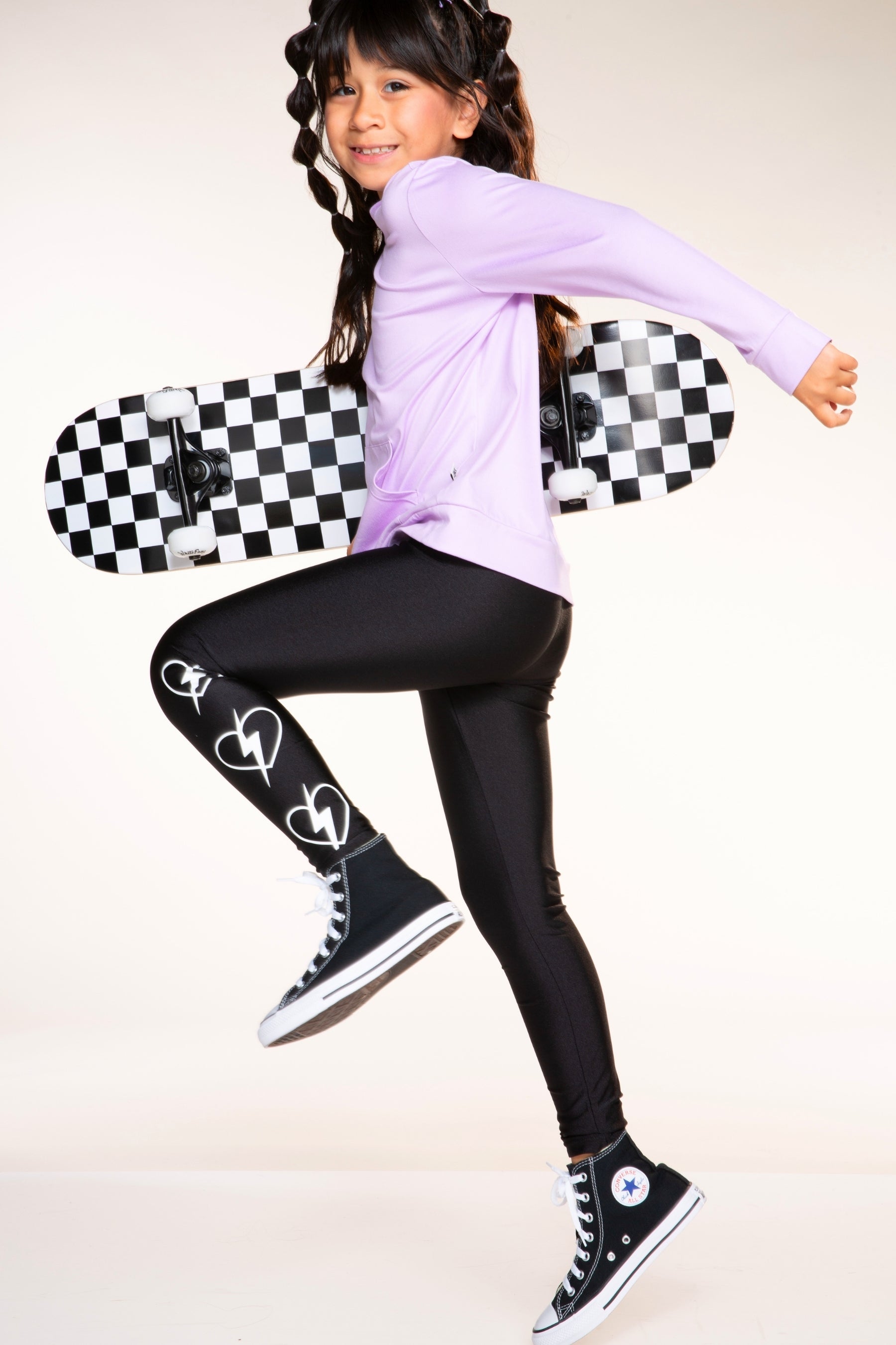 4-Pack High Shine Legging - Neon Pink | Graphite Bow | Burgundy Bow | Black Heart Bolt - NEW!