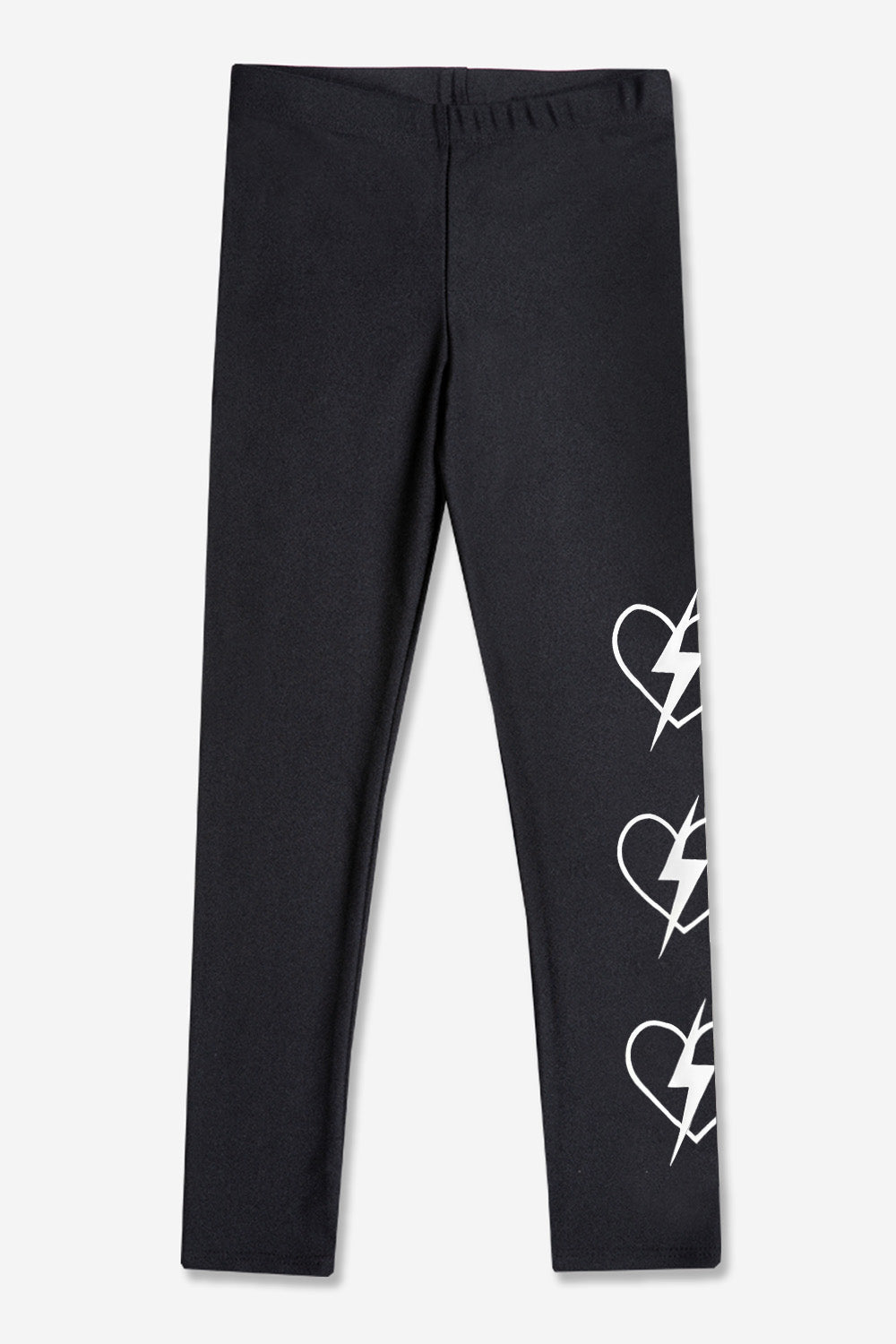 High Shine Long Legging - Silver Glitter