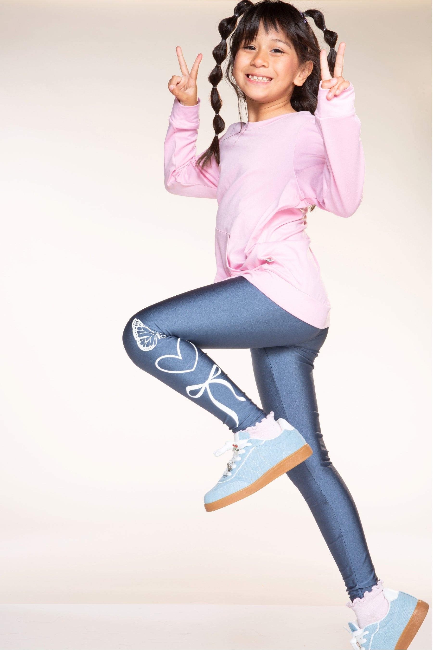 4-Pack High Shine Legging - Neon Pink | Graphite Bow | Burgundy Bow | Black Heart Bolt - NEW!