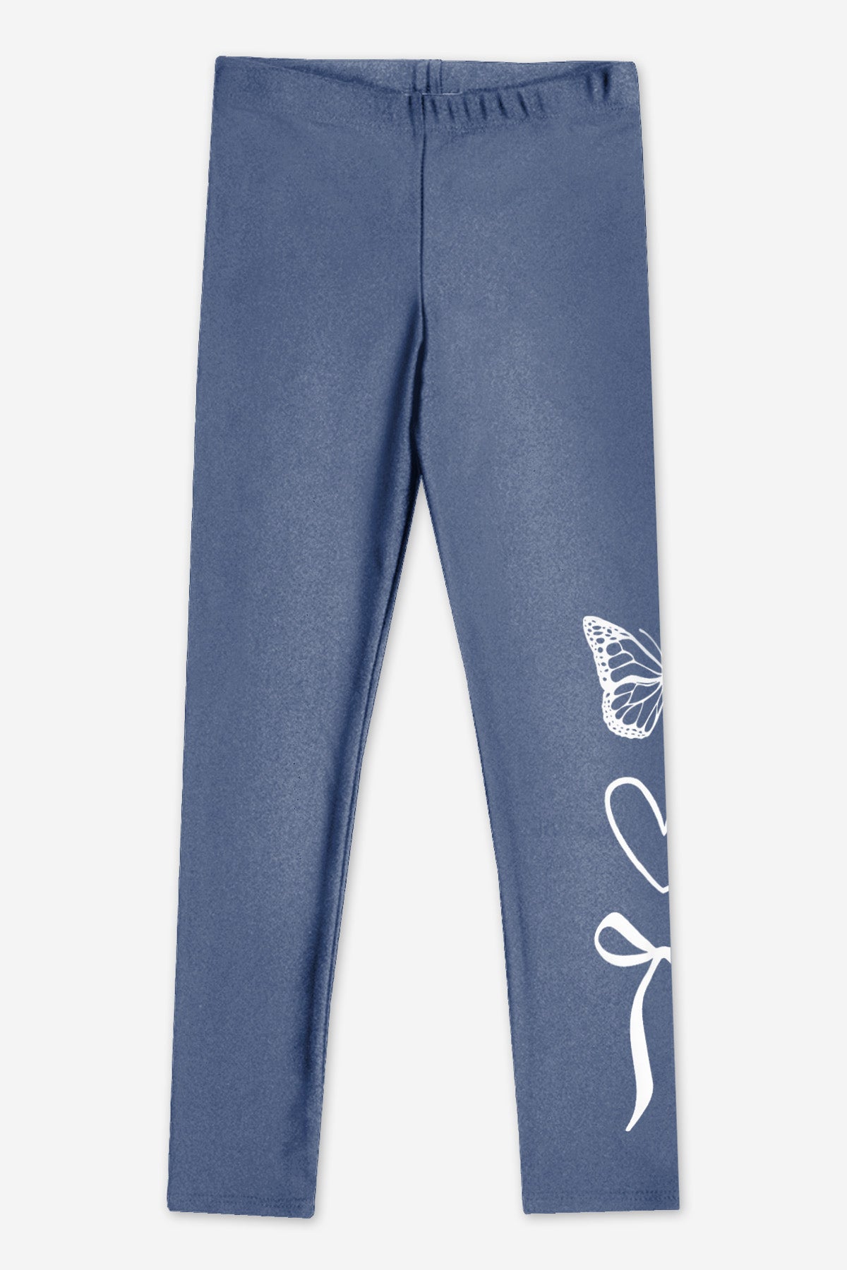 High Shine Long Legging - Silver Glitter