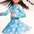 Denim Ivory Floral - NEW!