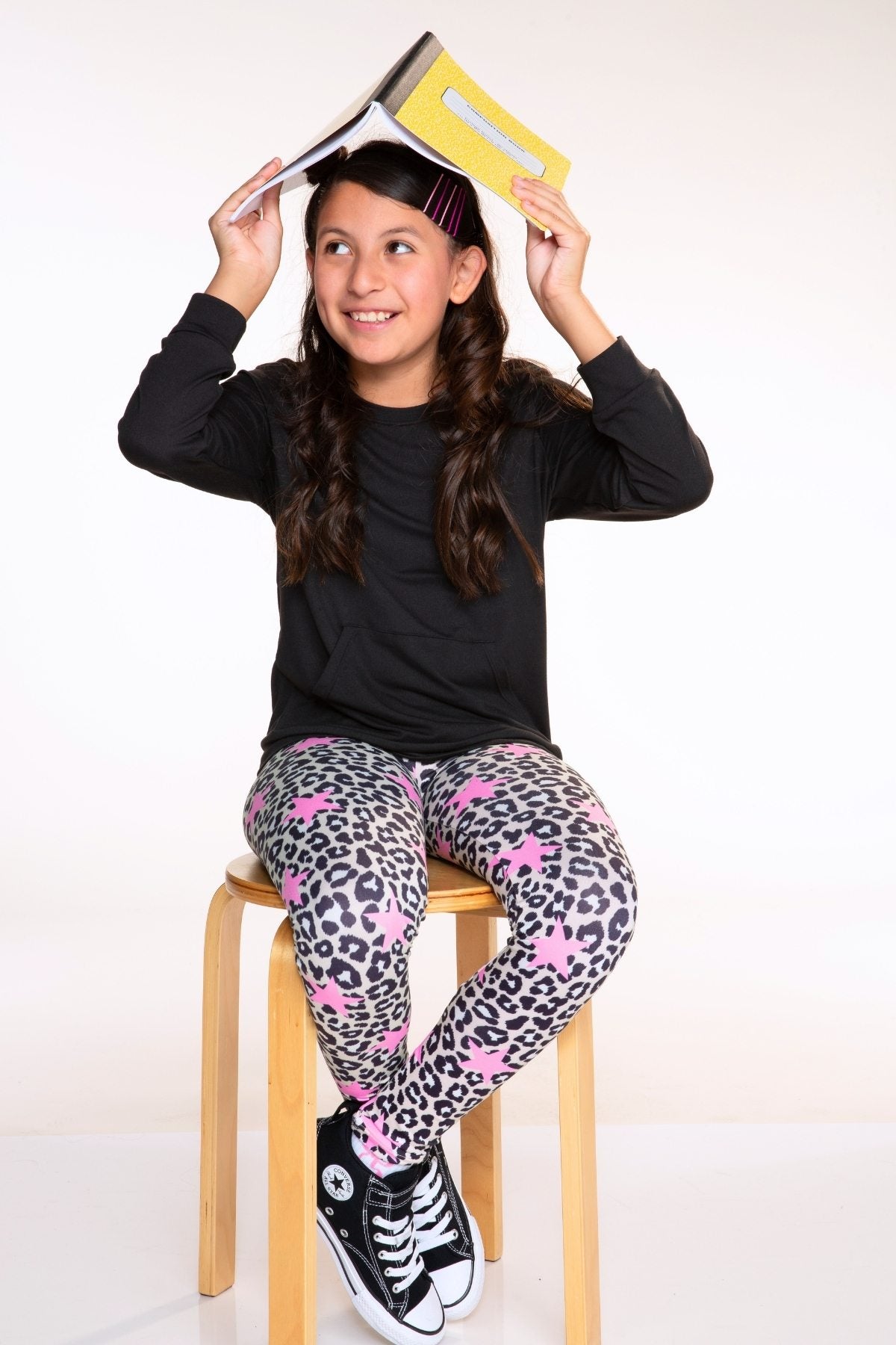Simply Soft Long Legging. - Denim Ivory Floral - NEW!