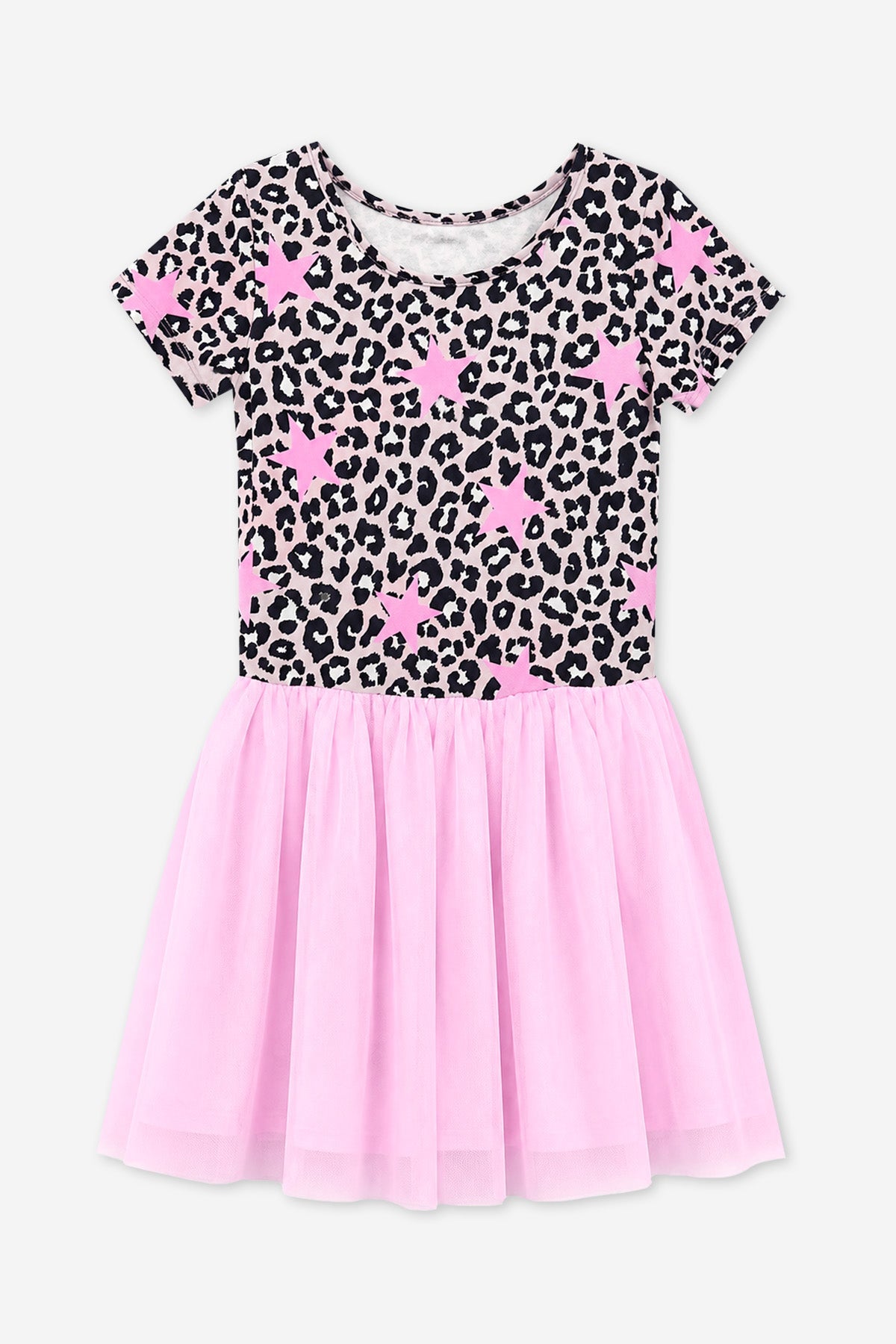 Simply Soft Short Sleeve Be Happy Tulle Dress