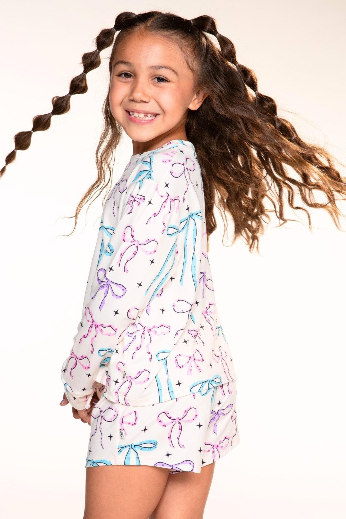 Simply Soft Long Sleeve Easy Tee & Dolphin Short