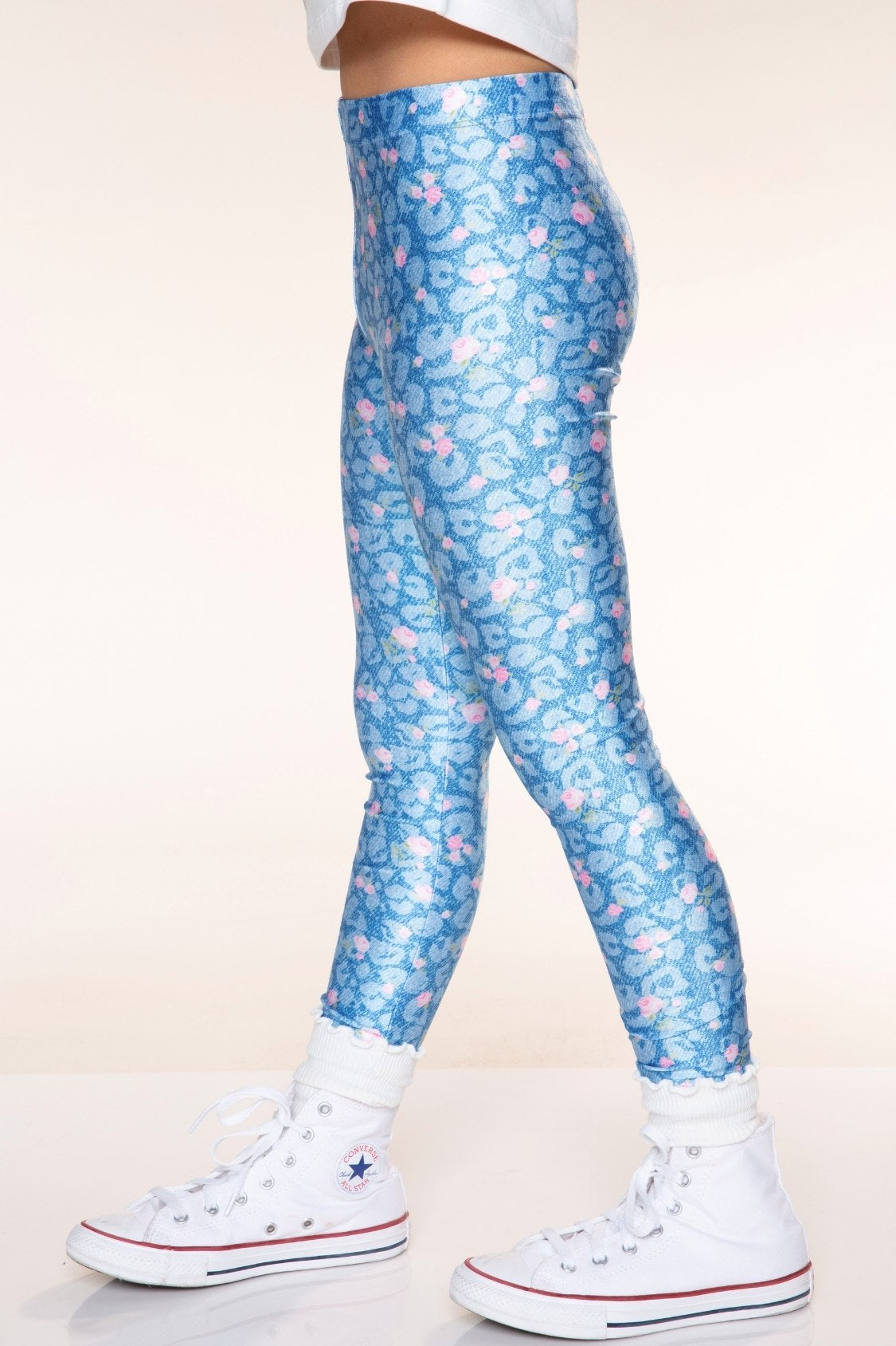 High Shine Long Legging - Black Stars - NEW!