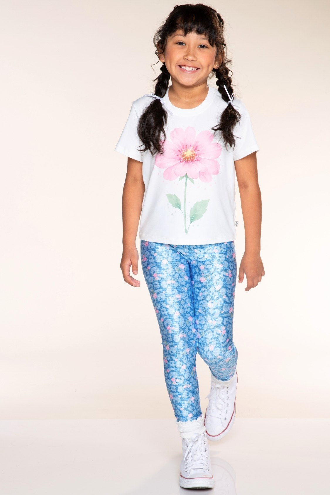 High Shine Long Legging - Black Stars - NEW!