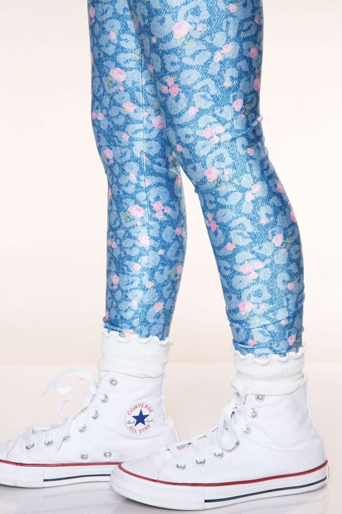 High Shine Long Legging - Black Stars - NEW!