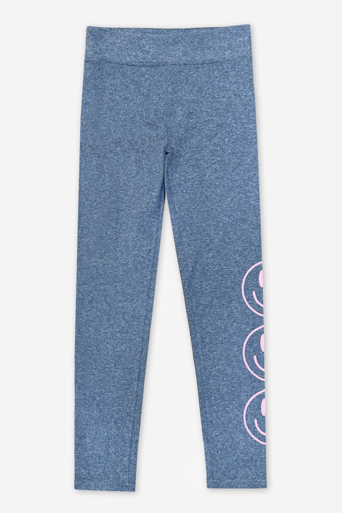 Simply Soft Luxe Mid-Rise Long Legging - Heather Grey Rainbow Heart - NEW!