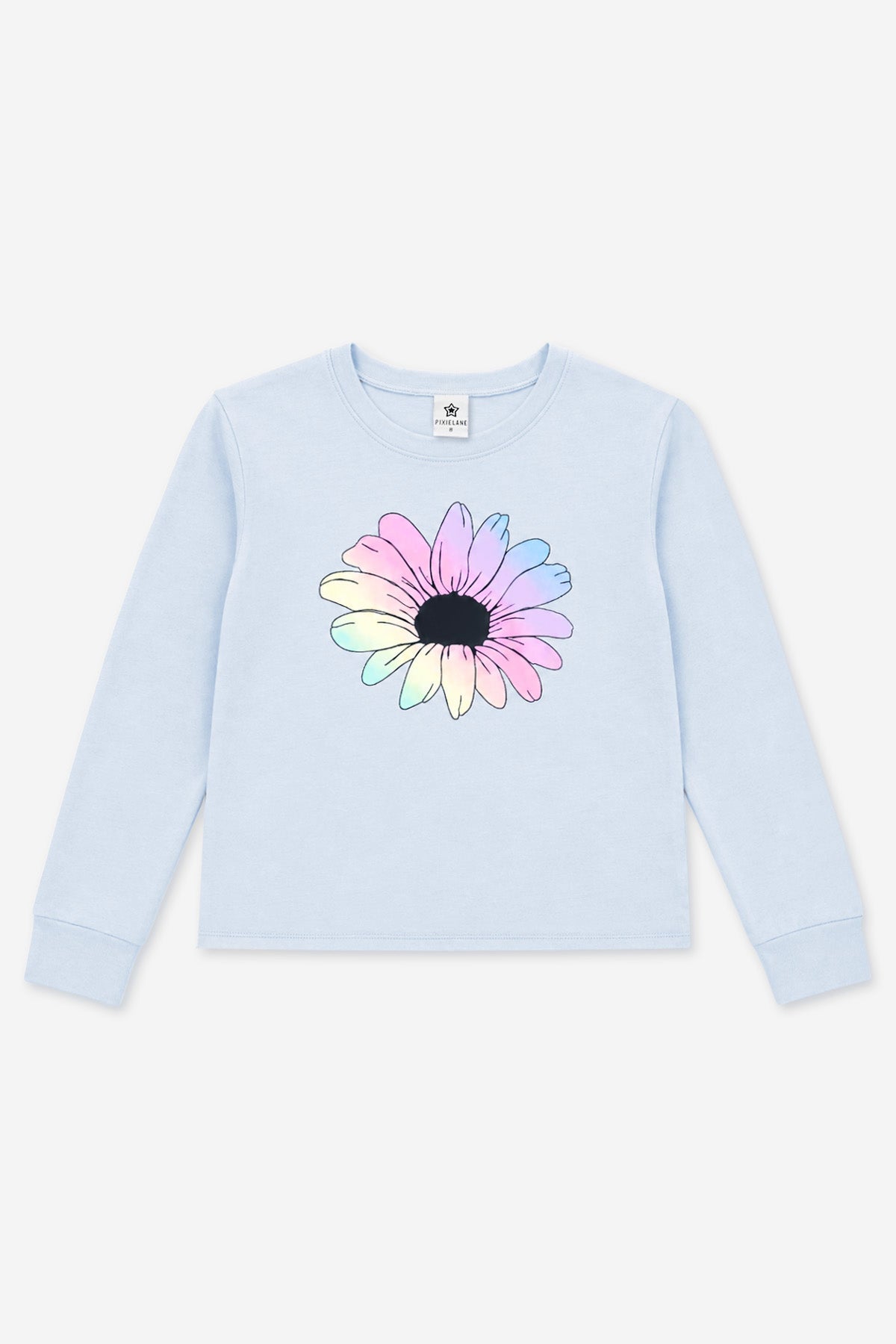Washed Cotton Long Sleeve Easy Tee