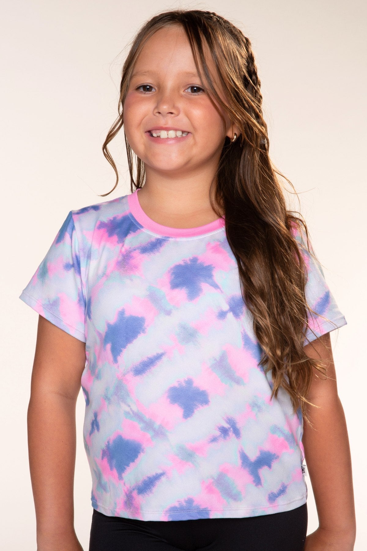 Simply Soft Easy Tee - Purple Graffiti Icons - NEW!