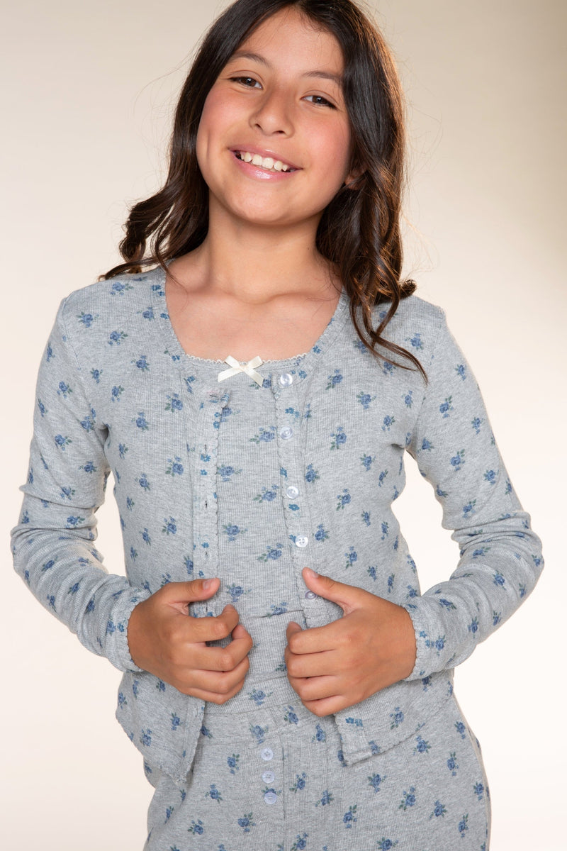 Ultra-Soft Rib Long Sleeve Cardigan
