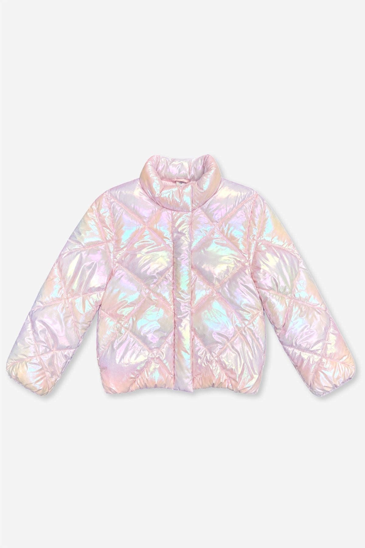 Winter Puffer Jacket - Ice Pink Floral - NEW!
