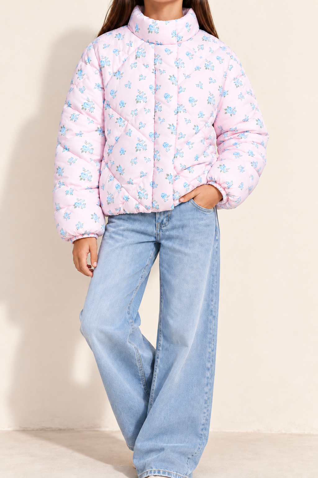 Winter Puffer Jacket - Iridescent Pink - NEW!