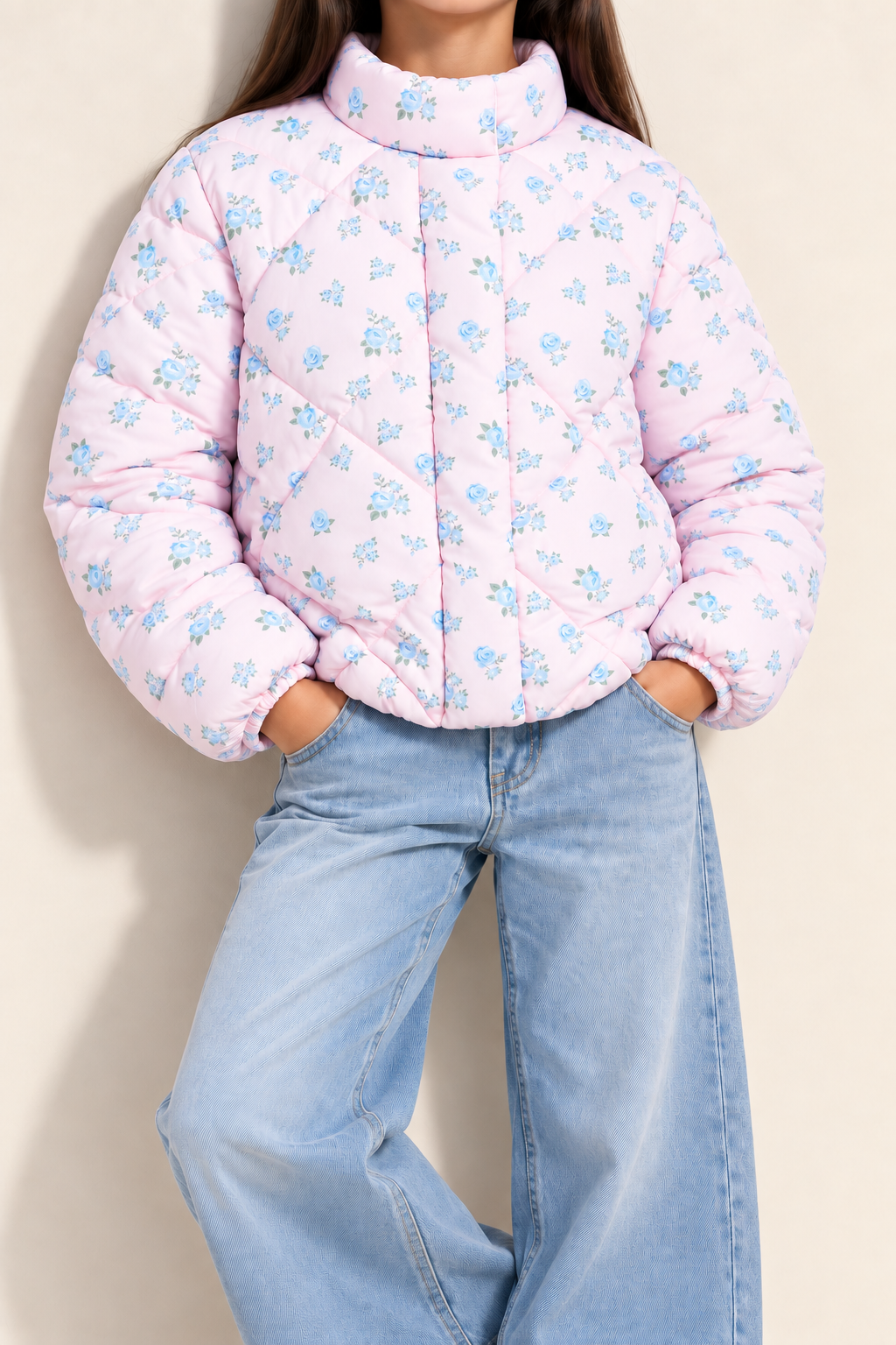 Winter Puffer Jacket - Iridescent Pink - NEW!