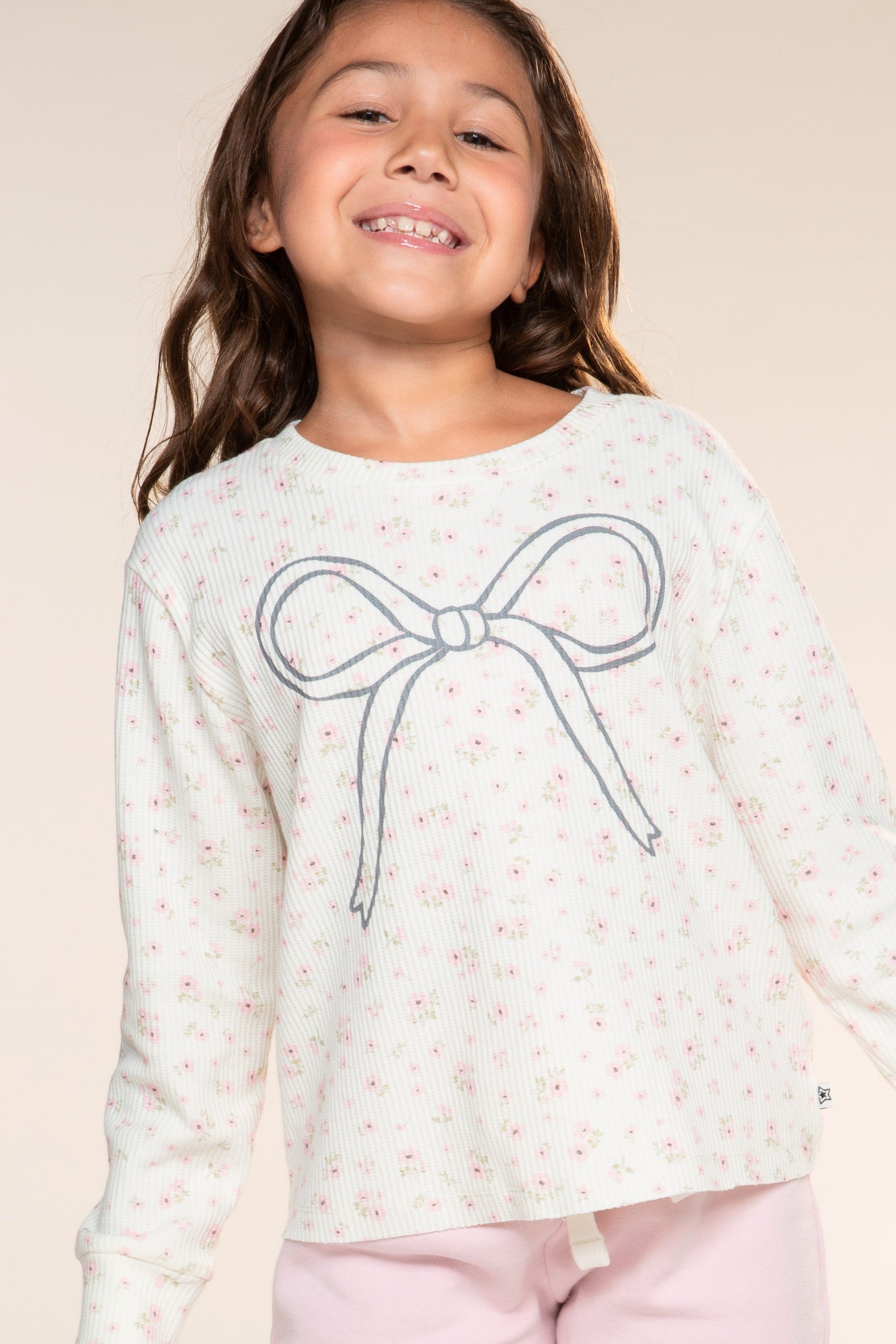 Waffle Long Sleeve Easy Tee