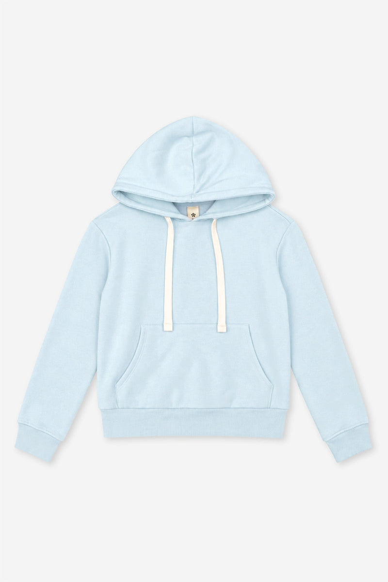 Butter French Terry Oversized Hoodie - Powder Blue - NEW!