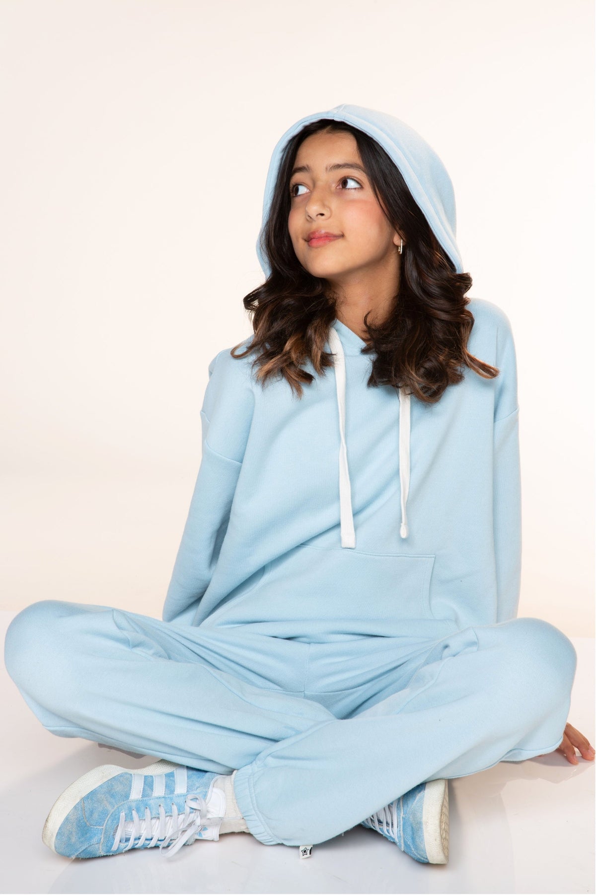 Butter French Terry Sweatpant - Powder Blue - NEW!