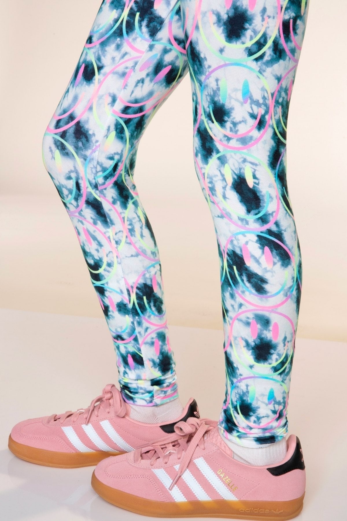 Simply Soft Long Legging. - Rainbow Leopard Heart - NEW!