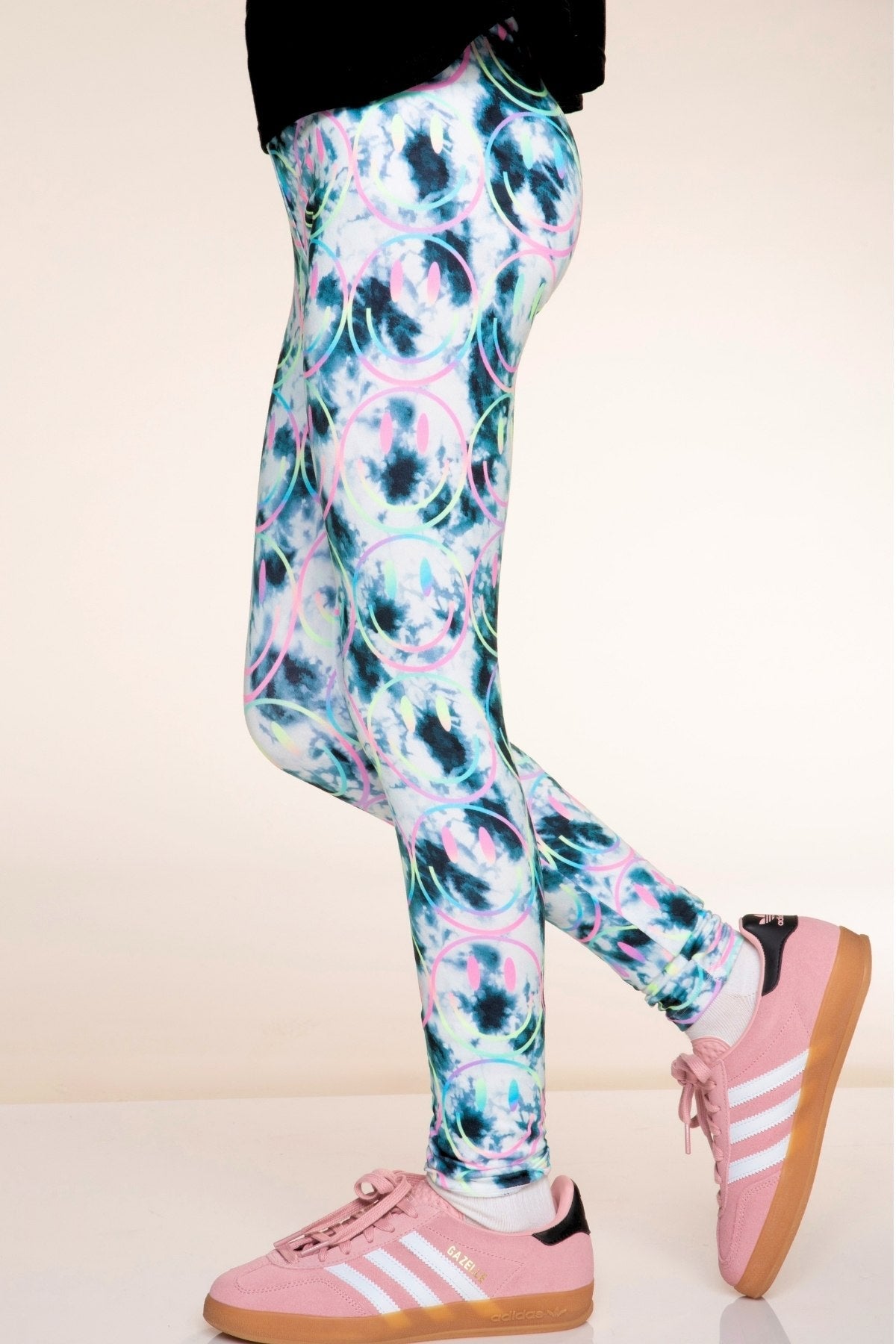 Simply Soft Long Legging. - Rainbow Leopard Heart - NEW!