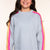 Heather Grey Rainbow Stripe - NEW!