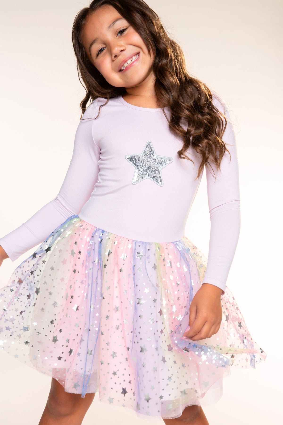 3 Pack Yummy Soft Sweater, Long Sleeve Ballet Be Happy Tulle Dress & Simply Soft Luxe Mid-Rise Long Legging - Bubble Gum Pink Green Ivory Candy Canes | Pink Sequin Silver Star Rainbow Foil | Burgundy Heather - NEW!