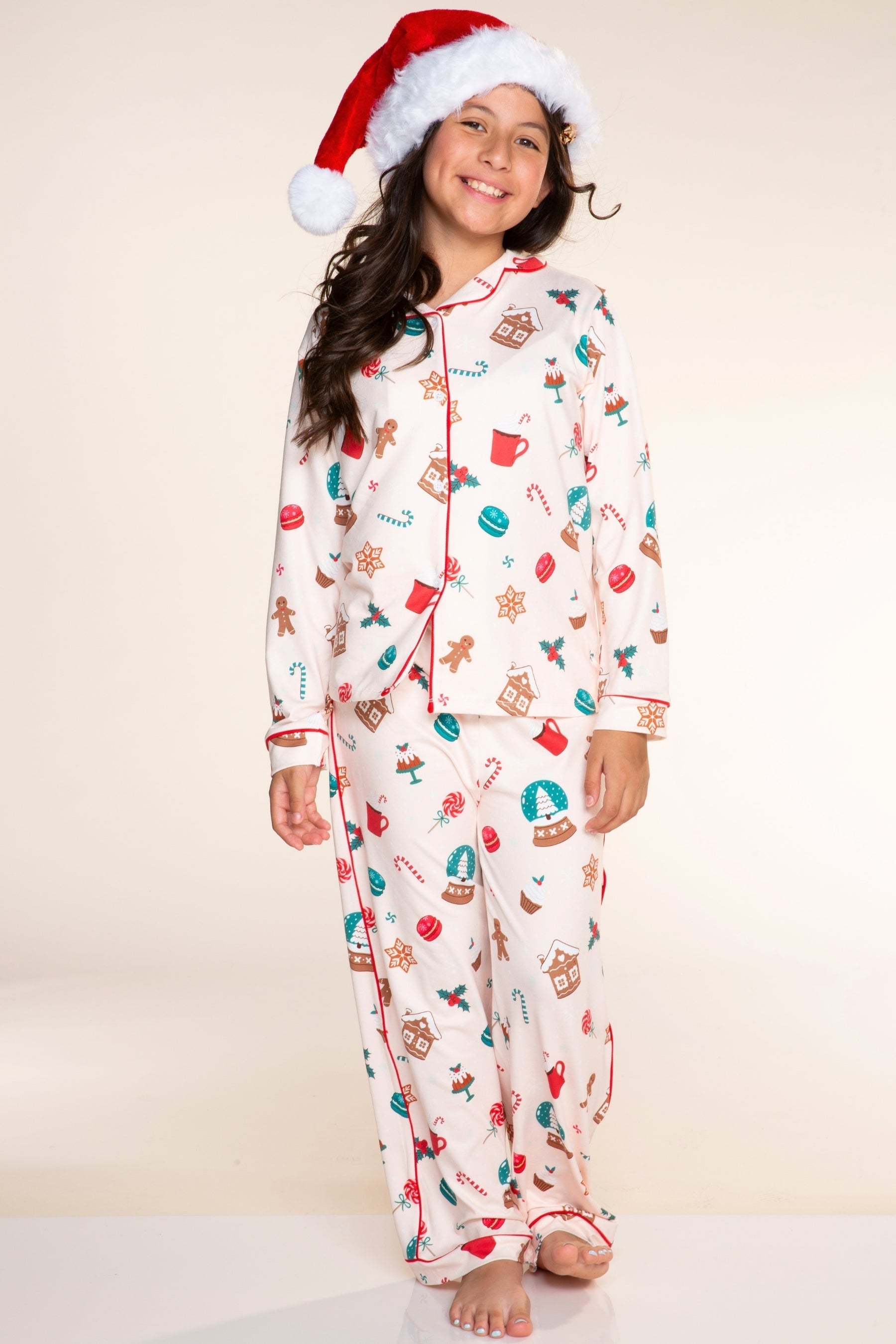 Unisex Long Sleeve Simply Soft Button Down Top & Karate Pant