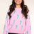Bubble Gum Pink Green Ivory Candy Canes - NEW!