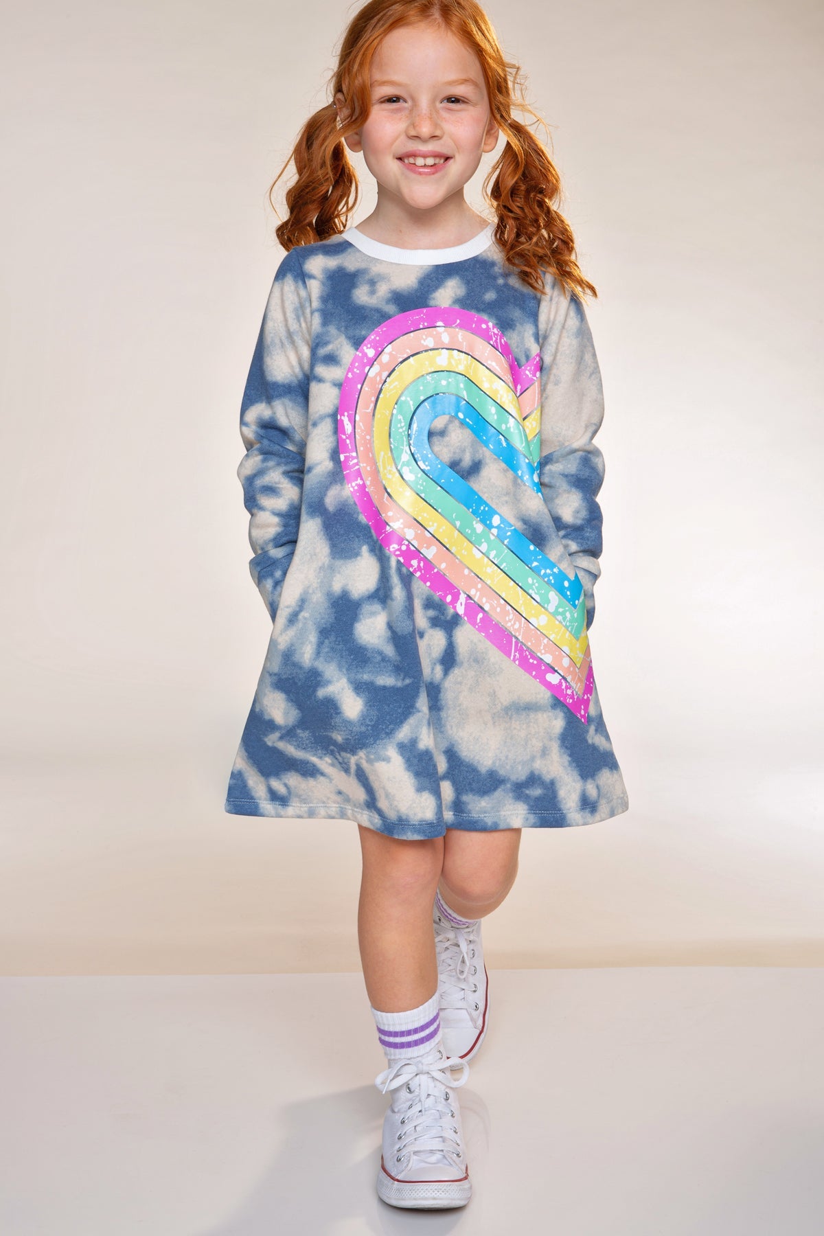 Cloud Soft French Terry Swing Dress