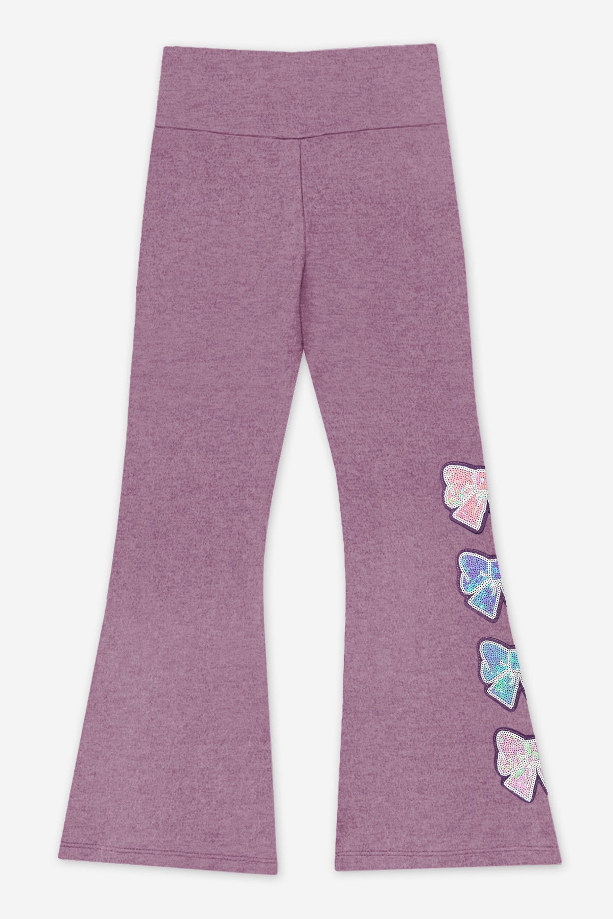 Simply Soft Luxe Flare Legging - Lavender Butterfly Emoji - NEW!