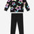 Black Rainbow Tie Dye Star - NEW!