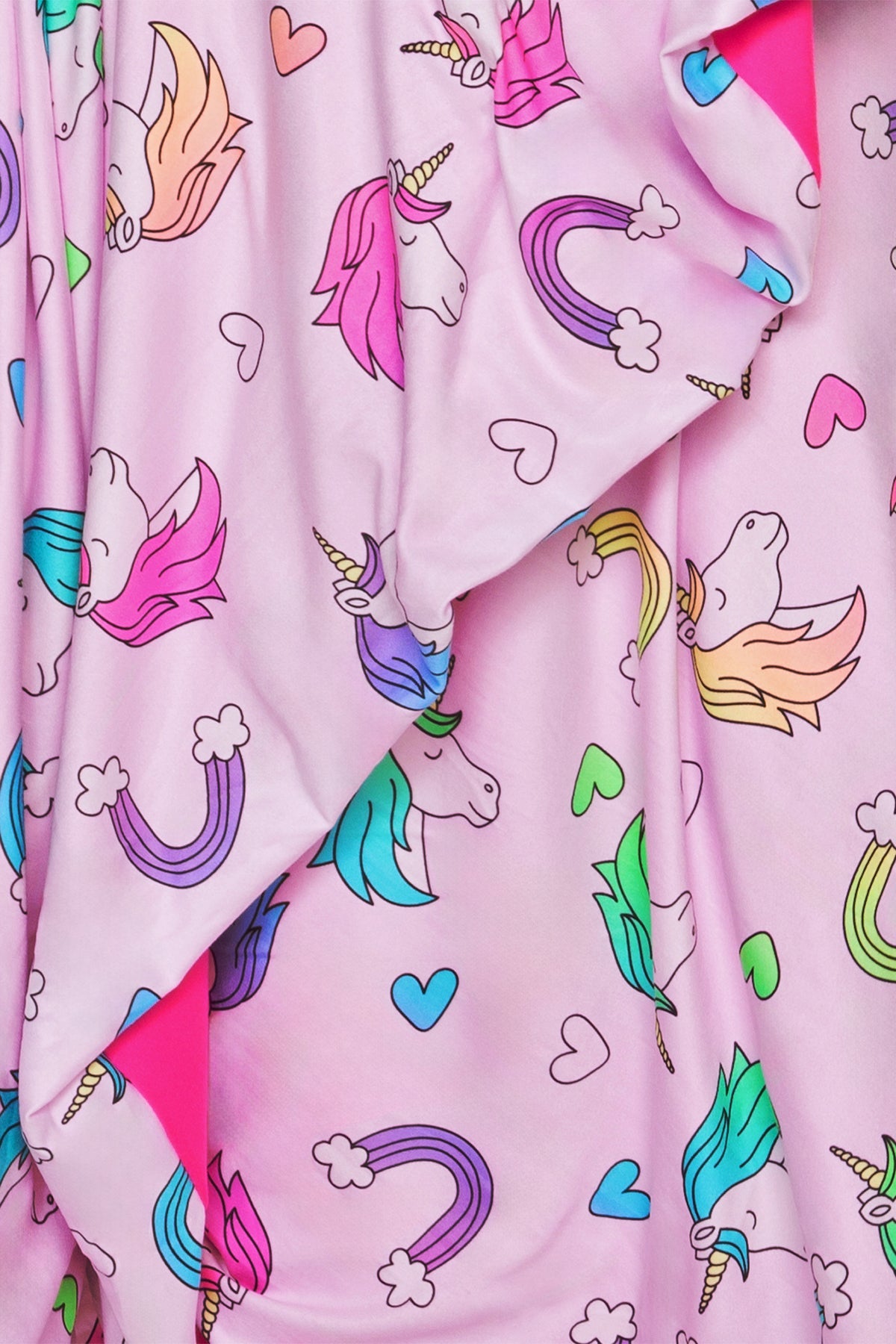 Simply Soft Reversible Blanket - Rainbow Ombre Love Smile Graffiti - NEW!