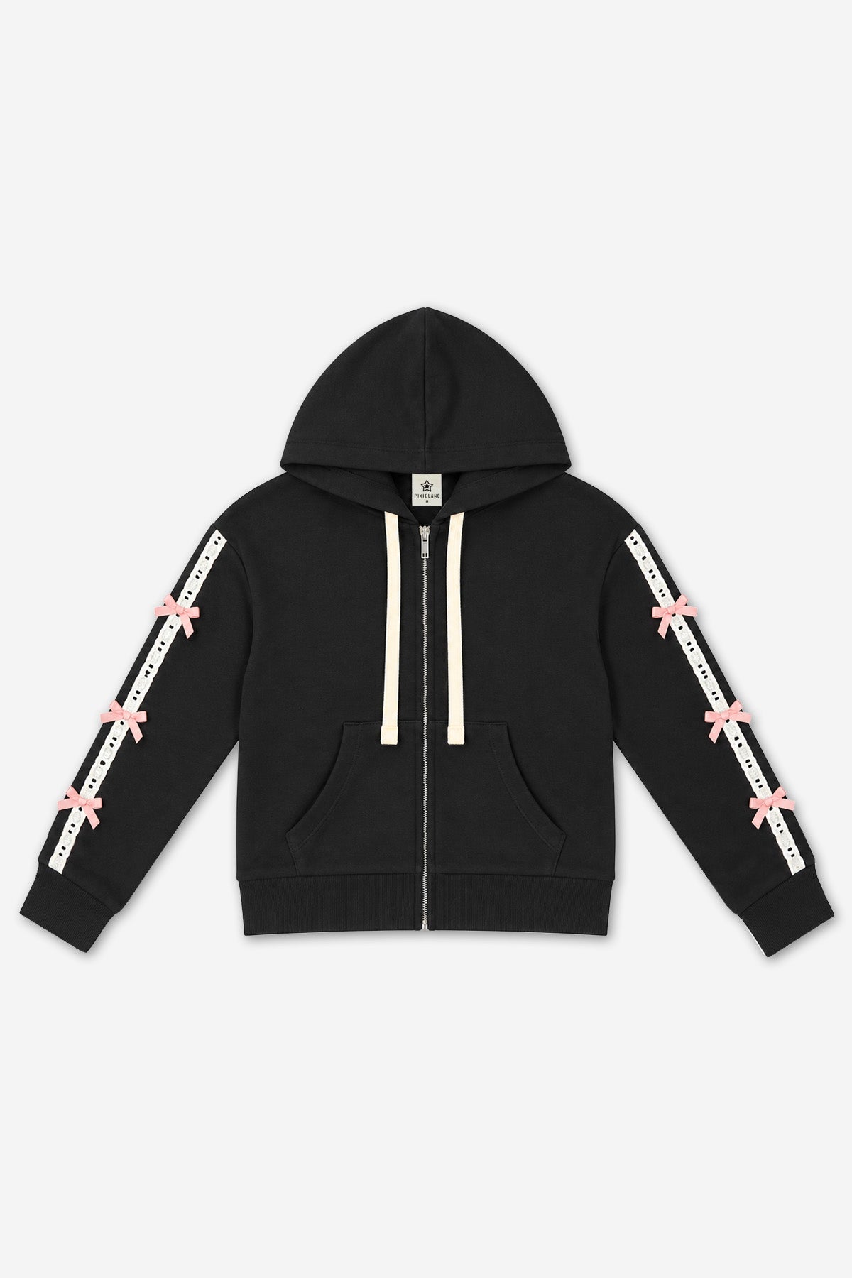 Butter French Terry Drop Shoulder Zip Hoodie