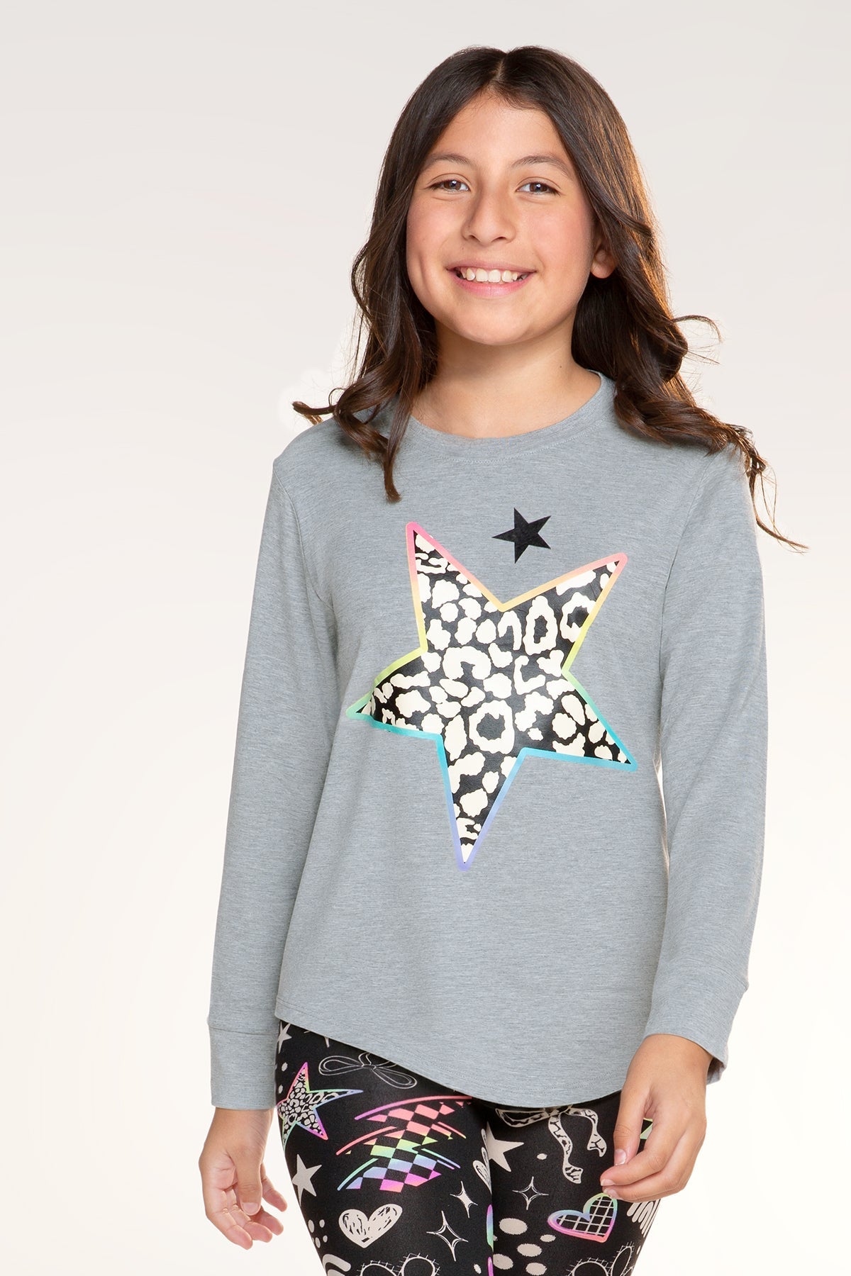 Modal Long Sleeve Shirttail Top